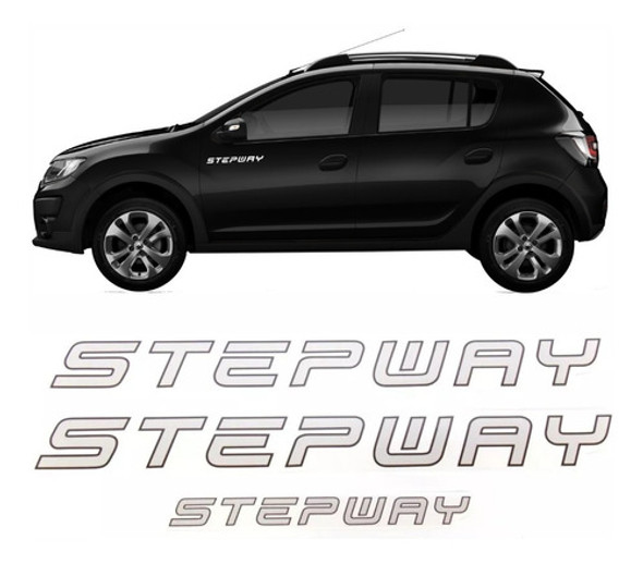 Kit Adesivo Faixa Renault Sandero Stepway 2013 Sdro62 Fge 0 Kit Adesivo Faixa Renault Sandero Stepway 2013 Sdro62 Fge 0