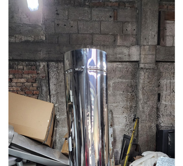 Caño 110mm Para Estufa, Calefactor Alto Rendimiento 1