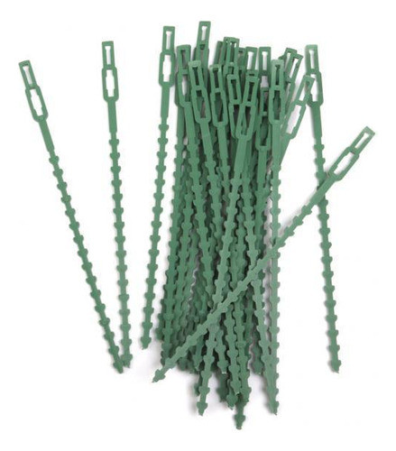 6 X 30pcs 16,5 Cm Plástico Ties Cable Grampos De Jardinagem 0