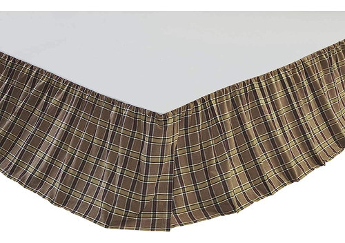 Vhc Brands Wyatt Accesorio De Ropa De Cama, Falda King 78x80 0