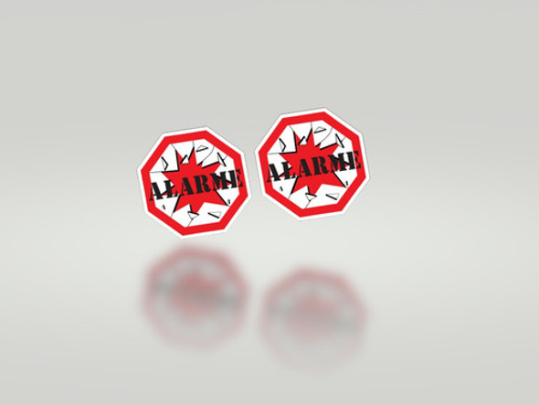 Par Adesivo Alarme Vidro Ford E Vw Volkswagen Autolatina 0 Par Adesivo Alarme Vidro Ford E Vw Volkswagen Autolatina 0