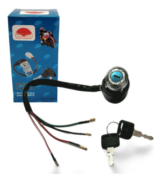 Cerradura Tambor Llaves Moto Mondial Dax 70 0