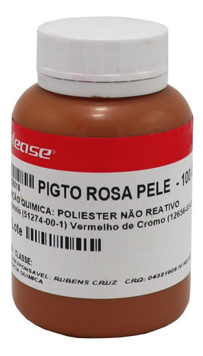 Pigmento Rosa Para Resinas De Poliéster E Epoxi 100 G 0