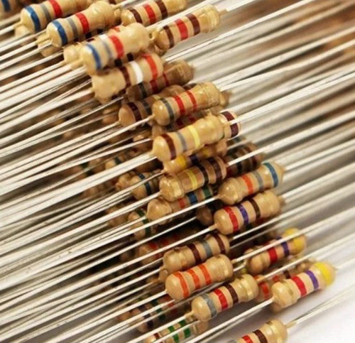 50 X Resistencia 1/4w Carbon 5% 6mm 3k3 3300 Ohms Itytarg 1