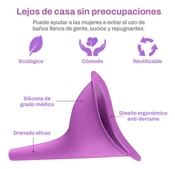 Urinal Femenino Hacer Pis Orinar Parada Reutilizable 1 Urinal Femenino Hacer Pis Orinar Parada Reutilizable 1