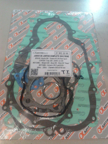 Juego De Juntas Completo S/oring Jawa Cz 200 0