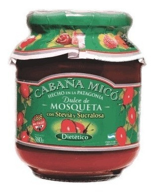 Dulce De Rosa Mosqueta Dietetico Cabaña Mico Patagonia 380g 0