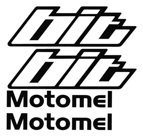 Kit Calcomanías Stickers Vinilo Motomel Bit 110 Negro 0 Kit Calcomanías Stickers Vinilo Motomel Bit 110 Negro 0