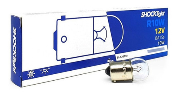 Kit 20x Lâmpadas Comum 67 12v 10w Shocklight Sl-126710 0