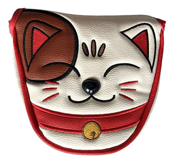 Capa De Cabeça Impermeável Golf Mallet Center Putter Headcov 0