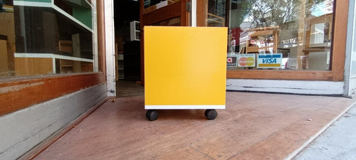 Porta Juguetes De 40x40x40 Con Ruedas En Melamina 18mm 1