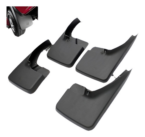 2 Par 2009-2016 Dodge Ram 1500 Mopar Moldeado Splash Protect 0