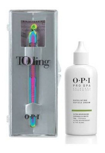 Opi Accunip Nail Plate Cleaner Kit (repujador + Exfoliante) 1