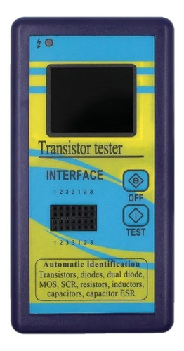 Tester Resistencia Inductancia Transistores Capacitancia 0