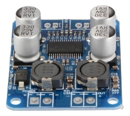 Tpa3118 Pbtl Dc 8-24v 60w Mono Digital Audio Power Amplifica 0