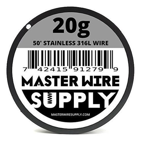 Alambre De Acero Inoxidable 316l 50 20 1