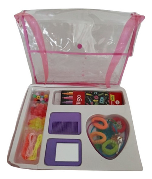 Set  De Arma Collares , Acc. De Pelo, Tatuajes  Y Carterita 0