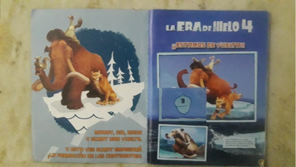 Album De Figus La Era Del Hielo 4, Con 24 Faltantes 1