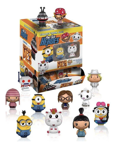 Mini Figura Mi Villano Favorito 3 Funko Minions Coleccion 0