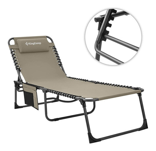 Reposera Plegable Para Playa Camping Aire Libre Piscina -02 0