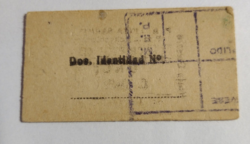 Boleto Ferrocarril Sarmiento Para Conscripto 1