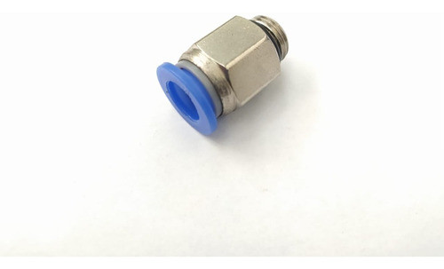 Conexão Pneumática Reta Rosca 1/4 Tubo De 8mm - 5 Pçs 0