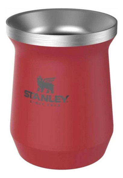 Mate Stanley Acero Inox. Rojo 0