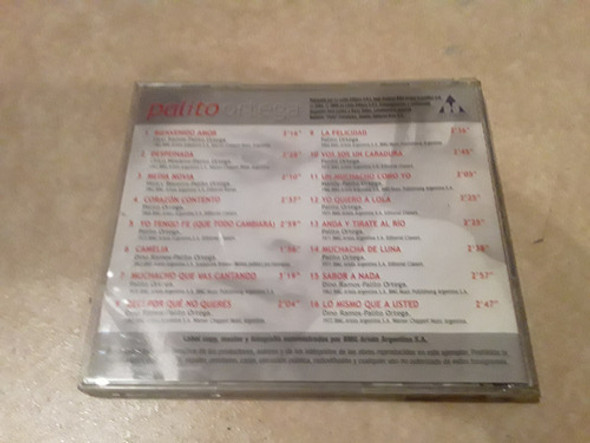 Palito Ortega - Bienvenido Amor - Cd / Kktus 0 Palito Ortega - Bienvenido Amor - Cd / Kktus 0