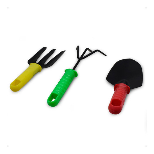 Herramientas De Jardín 3 Piezas Metálicas 1