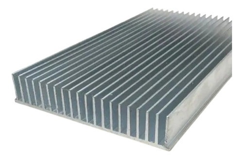Dissipador Calor Aluminio 15,4cm Largura C/ 30cm 0
