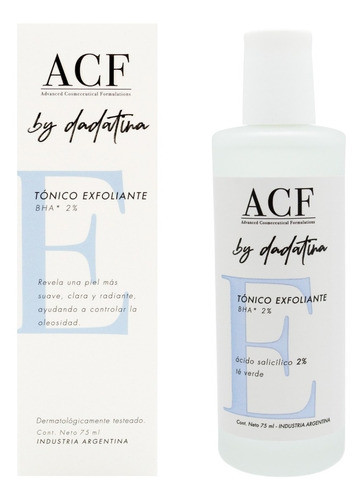 Acf Dadatina Tónico Exfoliante + Pads Reutilizables 6c 1