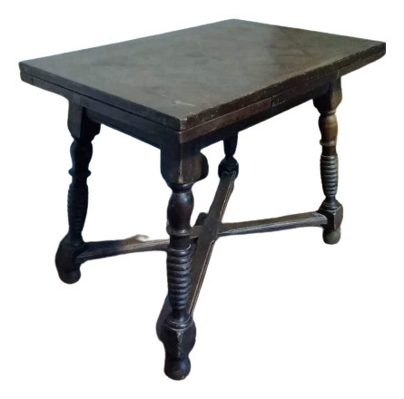 Mesa De Roble.estilo Inglés.extensible.original.m/b Estado. 0