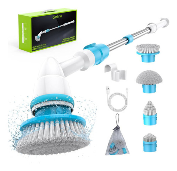 Fregadora Giratoria Eléctrica Oraimo, Fregadora De Ducha Ina 0