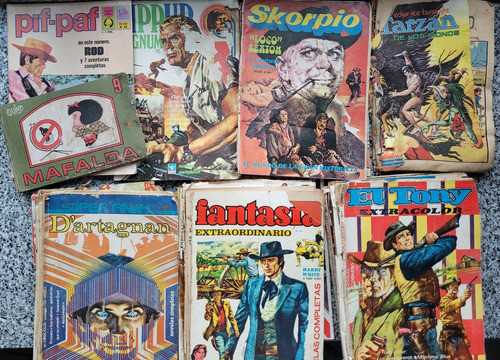 Revistas El Tony Fantasía Dartagnan Y Otras Lote X 18 0