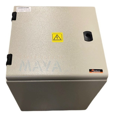 Gabinete Tablero Metalico Roker Ip65 Estanco 300x300x300mm 1
