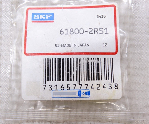 Ruleman A Bolas 61800-2rs1 Skf 1