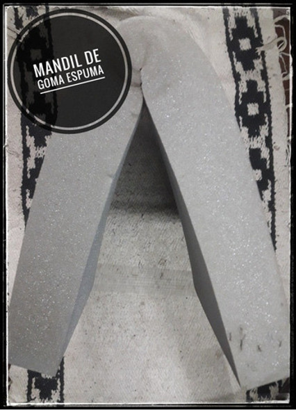 Mandil De Gomapluma (espuma De Pu) 80 X 60 X 7 Cm.!! Me 1