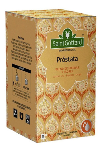 Tisana Para La Prostata Saintgottard - 6 Unidades 1