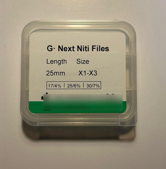 Limas Next 25 Mm Osaka (tipo Protaper Next) Unicas 0