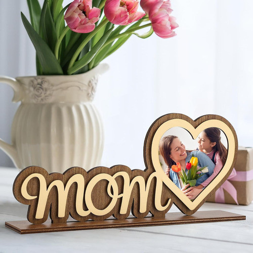 Marco Fotos Madera Regalo Día De La Madre 1