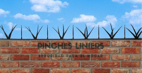 Pinches De Seguridad Con Pua Intermedia Seguridad Perimetral 0