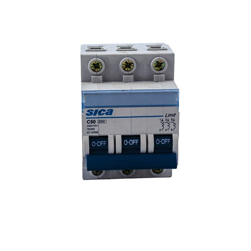 Llave Termica Tripolar 50 Amp Sica 0