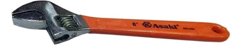 Llave Ajustable Francesa 8 Asaki Forrada Con Goma Mf Shop 0