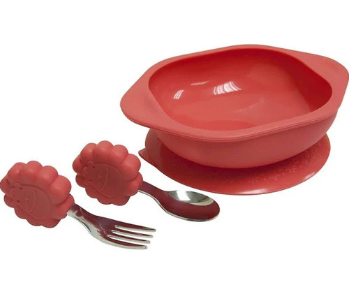 Tigela Garfo E Colher Leão Marcus E Marcus 0