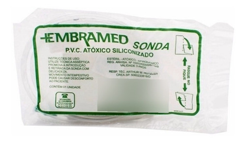 Sonda Aspiração Traqueal Embramed Nº 14 (40 Unidades) 0