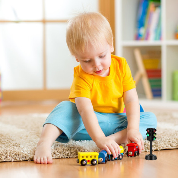 Sinal De Trânsito Semáforo De Led Sinaleiro Luz Educacional 1
