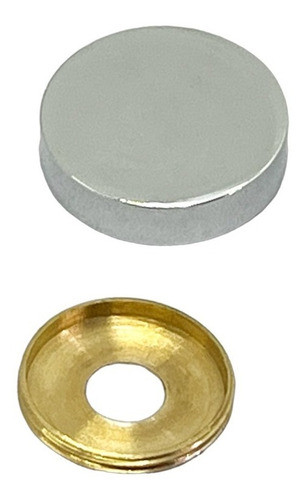Embellecedor Tapa Tornillo Oculto 22 Mm Bronce Platil 0