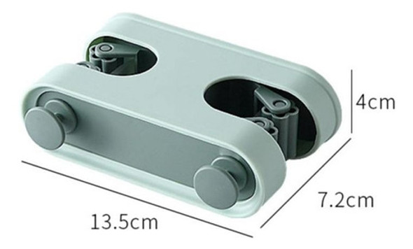 Soporte Escoba Pared Con Adhesivo Escoba Secador Gancho 1