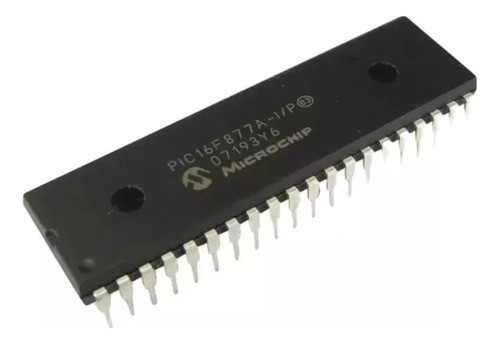 Pic16f877a I/p - 16 F 877a 16f877 Microchip Flash Dip-40 0