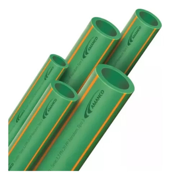 Tubo Caño Amanco Fusion Pn20 40mm X 4mts 0